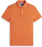 Tommy Hilfiger Heren Slim Polo Katoen Elastaan Oranje XL