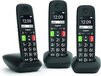 Gigaset E290 Trio Senioren DECT telefoon - Zwart