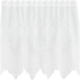 vidaXL Lacegordijn Wit 80 x 150 cm Polyester