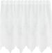 vidaXL Lacegordijn Wit 80 x 150 cm Polyester