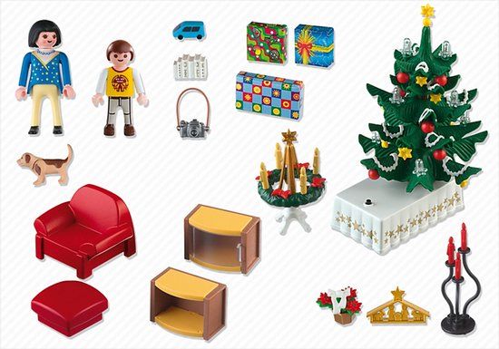 PLAYMOBIL Kerstavond/Salon met kerstdecoraties