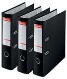 Esselte 624294 PP Ringbandmappen, 75 mm, Zwart
