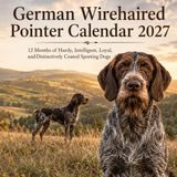 German Wirehaired Pointer Calendar 2027