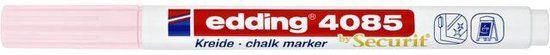 edding 4085 Krijtstift Pastel Roze 1-2mm Ronde Punt Omdoos 10 Stuks