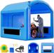 Cabine de peinture gonflable, 3 x 2,5 x 2,5 mètres, avec ventilateur de 550W et système de filtration d'air