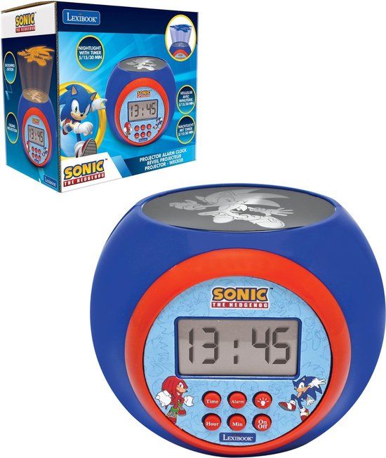 Lexibook Sonic Projector Wekker