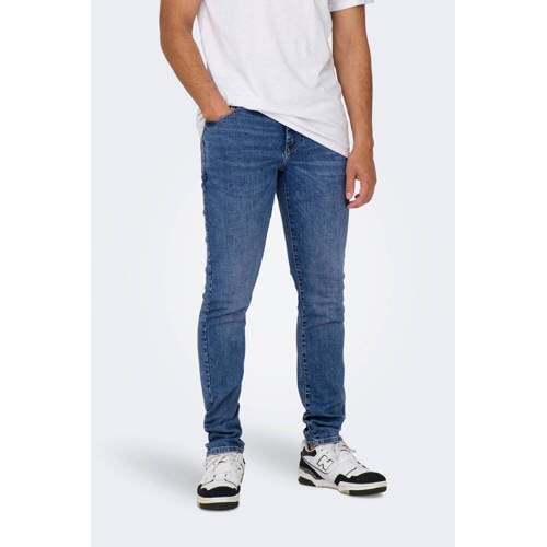 ONLY & SONS ONLY & SONS slim fit jeans ONSLOOM medium blue denim