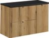 Meuble de salle de bain de 90 cm avec plateau - élégant et fonctionnel