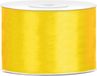 Partydeco Cadeaulint - geel - 5 cm x 25 meter - satijn