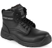 Portwest Composietleren winterschoen S3S SR FC12 - Zwart - 38