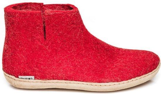 Glerups Warme Vilten Pantoffel Enkel Boot