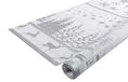 Pronappe 12 Wegwerptafelkleden Damastpapier Rol 6x1.18m Kerstzilver