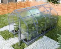 KLASIKA GREENHOUSES KLASIKA Drop Polycarbonaat Tuinkas 2,5x4m 10m²