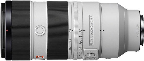 Sony FE 70-200mm f/2.8 GM OSS II Lens - Black/White