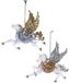Kurt S. Adler Goud/zilver pegasus 2A 14 cm ornament
