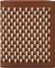 FOSSIL identiteitskaarthoesje Gift Passport Case RFID Multi Brown veelkleurig