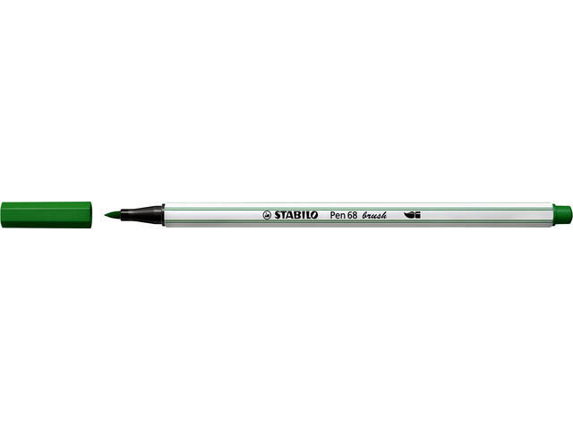 Stabilo Brushstift Pen 568/36 smaragd groen