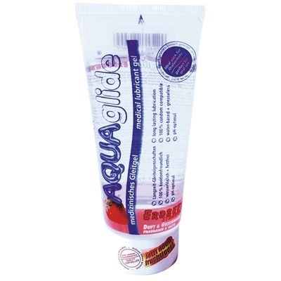 JOYDIVISION Aquaglide Glijmiddel Met Aardbeismaak 100ml