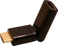 cofi1453 prise HDMI vers connecteur HDMI, adaptateur d'angle 270°, adaptateur 1080p FULL HD, 4K