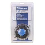 Husqvarna 966674401 T25 kraansnijder, Advance Head, gebogen en rechte schachten, zwart