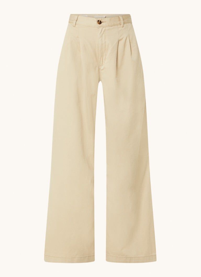 Levi's High Waist Wide Leg Chino Trousers with Pockets