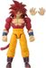 Dragon Ball Daima Super Saiyan 4 Goku figurine, Dragon Stars, 17 cm, avec accessoires