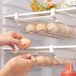 Shenzhen Haorui Industrial Technology Co., Ltd. Porte-œufs pour tiroirs coulissants de réfrigérateur - grande boîte à œufs à tiroir pour un maximum de 21 œufs - rangement de cuisine et d'œufs - organisateur de garde-manger
