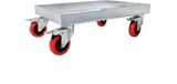 Chariot de transport WT-300X400 pour caisses/palettes avec freins 300x400mm M77TPUH