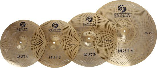 Fazley CYM-MUTE-G Low Noise Bekkenset - Goud