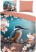 Dekbedovertrek Ijsvogel met Bloemen - 2 persoons - 200x200/220 cm - Multi - 100% Coton Renforcé