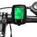 Compteur de vélo, compteur de vitesse de vélo, filaire - Avec rétroéclairage LCD - Étanche IP54 - Noir