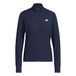 adidas - Women's PERFORMANCE TEXTUUR JAS MET VOLLEDIGE RITS - L - collegiate navy