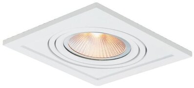 Royal Plaza Luuk inb.spot 90x90mm 5,5W 2200-2800K + lampje wit