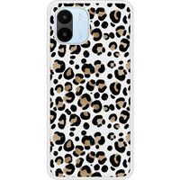 Verstevigd hoesje met sublimatie bedrukking, compatibel met Xiaomi Redmi A2 Leopard