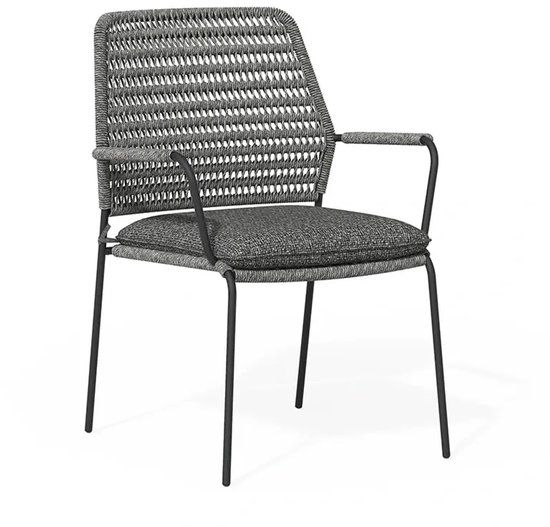 Tierra Outdoor David Dining Tuinstoel Charcoal