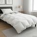 Couette 100% Coton 135 x 200 cm Blanc