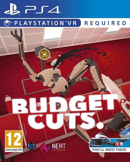 Perpetual Games Budget Cuts VR Basis Duits, Engels, Spaans, Frans, Italiaans, Japans, Koreaans, Pools, Portugees, Russisch PlayStation 4