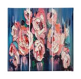 Homemania Wandfoto, 3-delig, natuur, voor woonkamer, slaapkamer, meerkleurig, 69 x 3 x 50 cm, HM203PKNV-221, polyester, hout