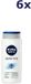 NIVEA 6x Douchegel Men Sensitive 400 ml