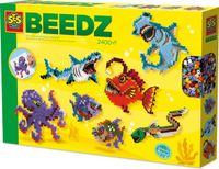SES Creative Beedz Stoere Zeedieren Strijkkralen - 2400 Stuks