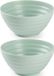 Plasticforte Schaaltjes - 8x - mint groen - kunststof - 14 x 6.5 cm - kommen