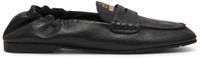Steve Madden Newbury Loafers Zwart Leer Dames Maat 40