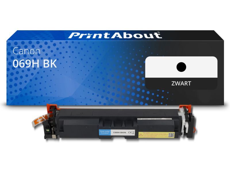 PrintAbout Toner 069H BK Zwart Hoge capaciteit geschikt voor Canon