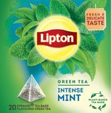 Lipton Green Tea Intense Mint - 80 Piramide Theezakjes
