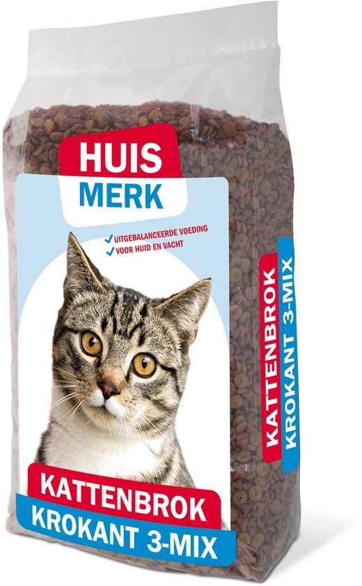 Huismerk Kasper Faunafood Kattenvoer 3-mix - 10 kg