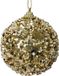 Decoris Kerstbal foam d8 cm licht goud