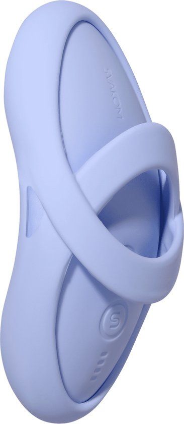 Svakom - Vinger Vibrator Echo 2 - 5 Vibratiestanden & Intensiteiten met App Control - Krachtige, Stille en Compacte Vibrator voor Vrouwen - Sky Blue