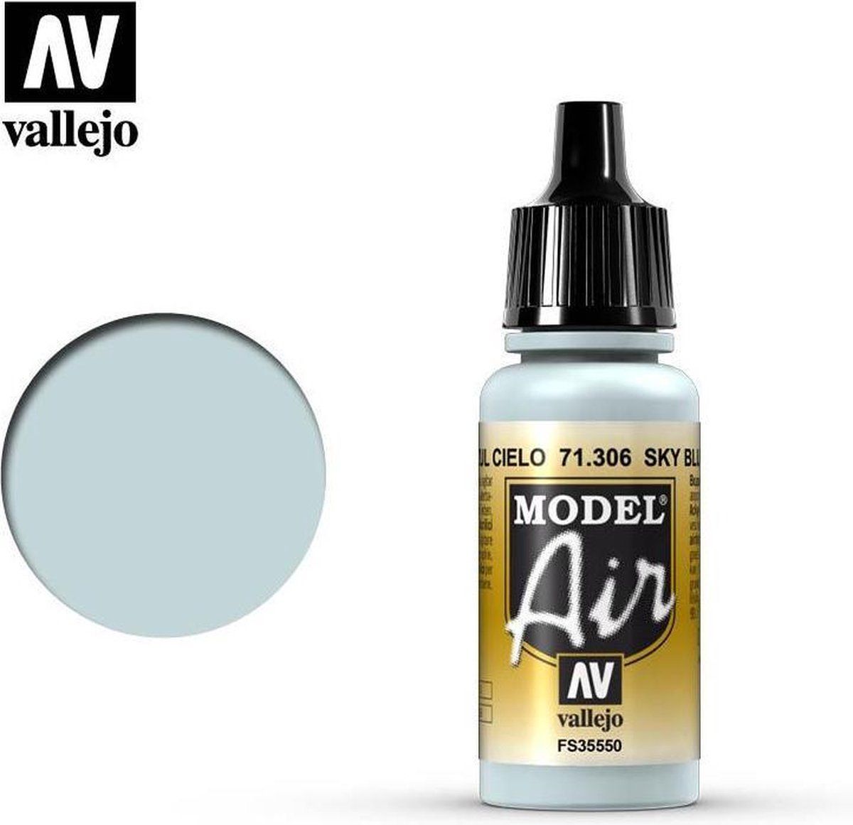 Vallejo Model Air Sky Blue - Acryl Verf flesje