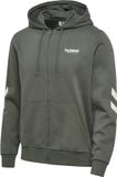 hummel hmlLEGACY 2.0 ZIP HOODIE Homme S CASTOR GRAY Coton