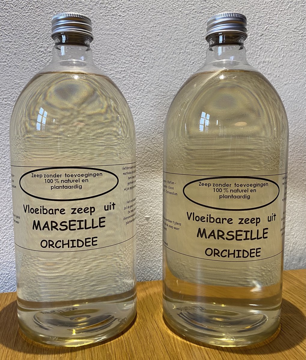 Provendi Vloeibare Marseille zeep - Orchidee - navulling 2x 1000ml
